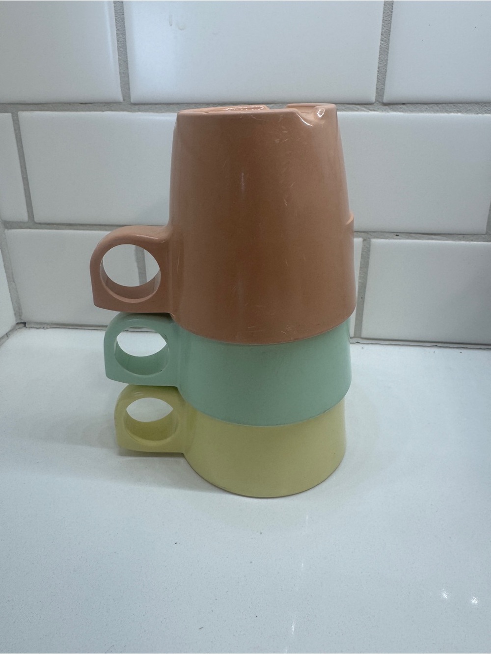 Vintage GPL Melmac Melamine Mugs - Canadian MCM